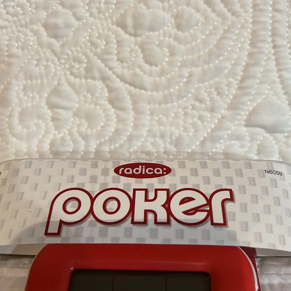 Radica poker lighted game,‎ new in package